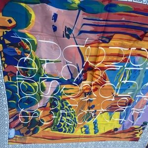 Armenian Alphabet Scarf ( New)